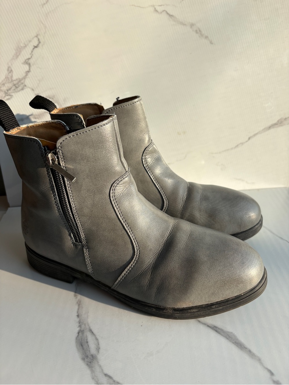 Xena sz. 8 Omega EH Rated steel-toe boot workshoe Leather non-slip